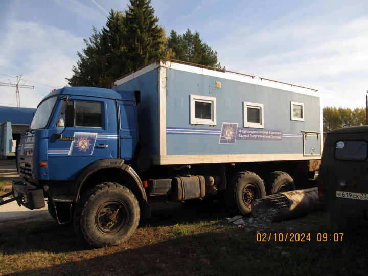 Линейный бригадный автомобиль на шасси КАМАЗ-43118